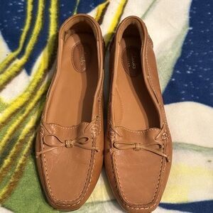 Clarks Women's Brown Leather Loafers